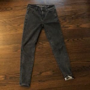 American Eagle Dark Grey Jeggings